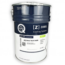 Фарба на водній основі атмосферостійка Zobel DecoTec 5450 RAL 9016 біла (1 л)