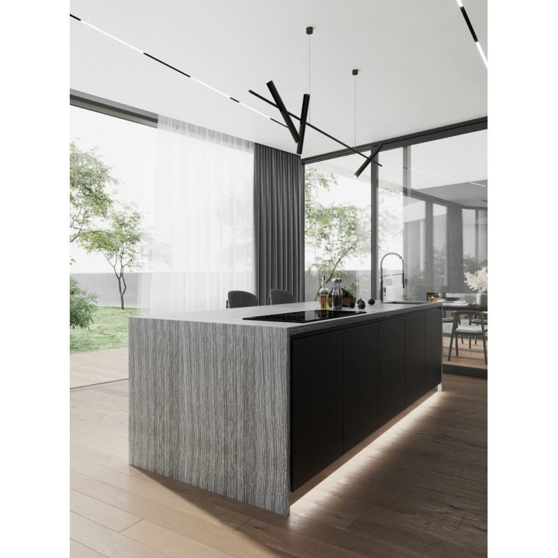 Шпон файн-лайн Classic Veneer Ебен Модена 2500x640 мм (HEMO 77)