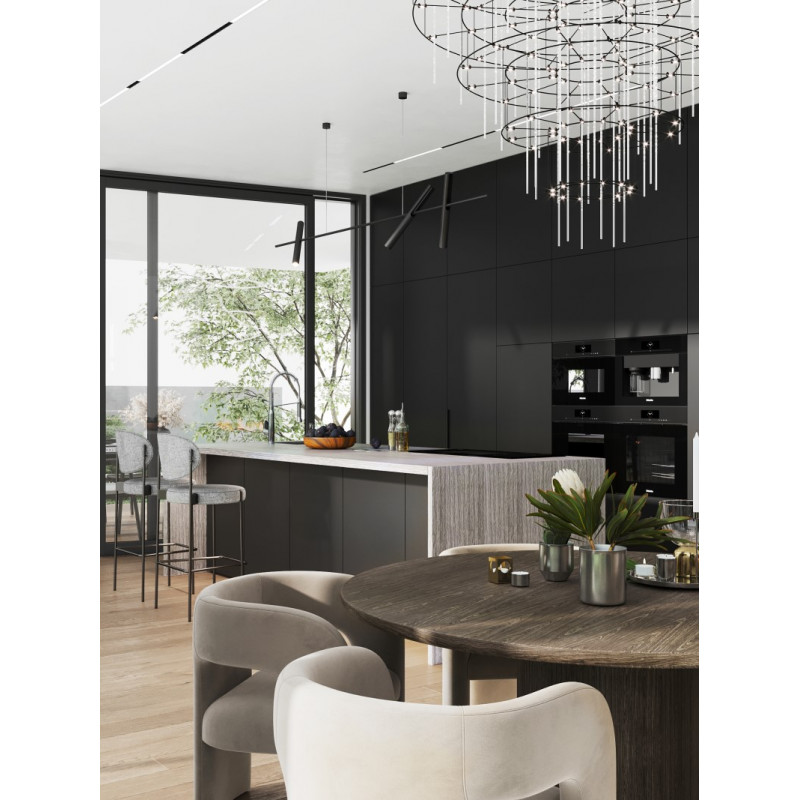 Шпон файн-лайн Classic Veneer Ебен Модена 2500x640 мм (HEMO 77)