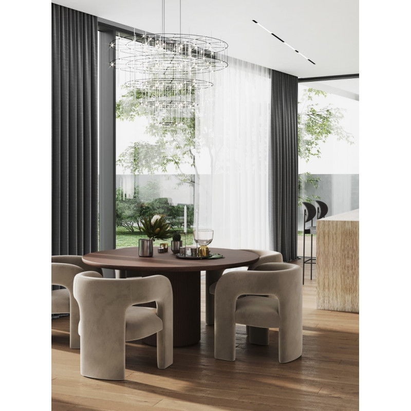 Шпон файн-лайн Classic Veneer Тік Тайланд 2500x640 мм (TKT 84)