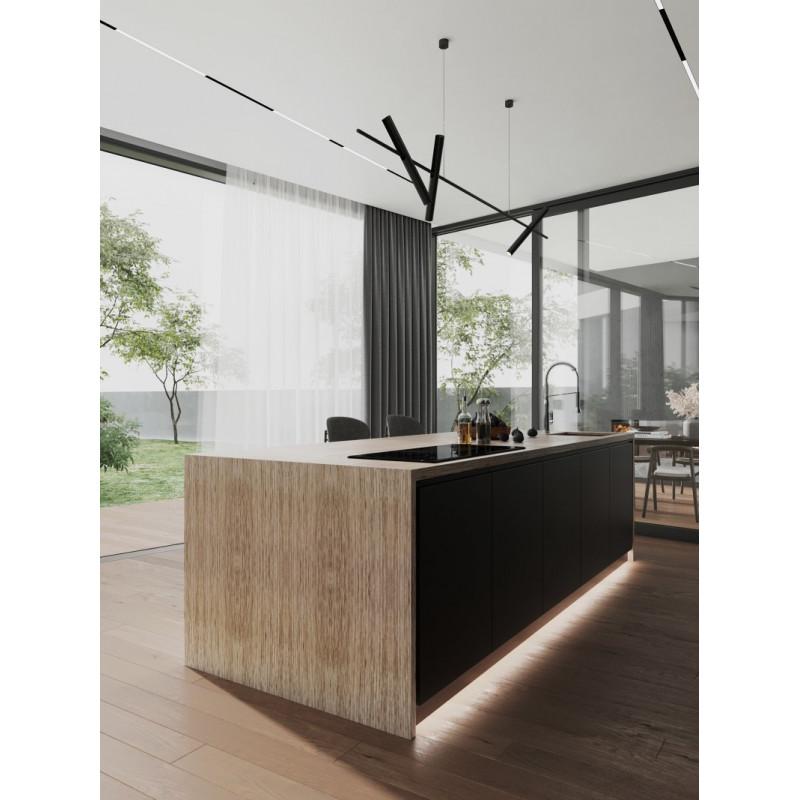 Шпон файн-лайн Classic Veneer Тік Тайланд 2500x640 мм (TKT 84)