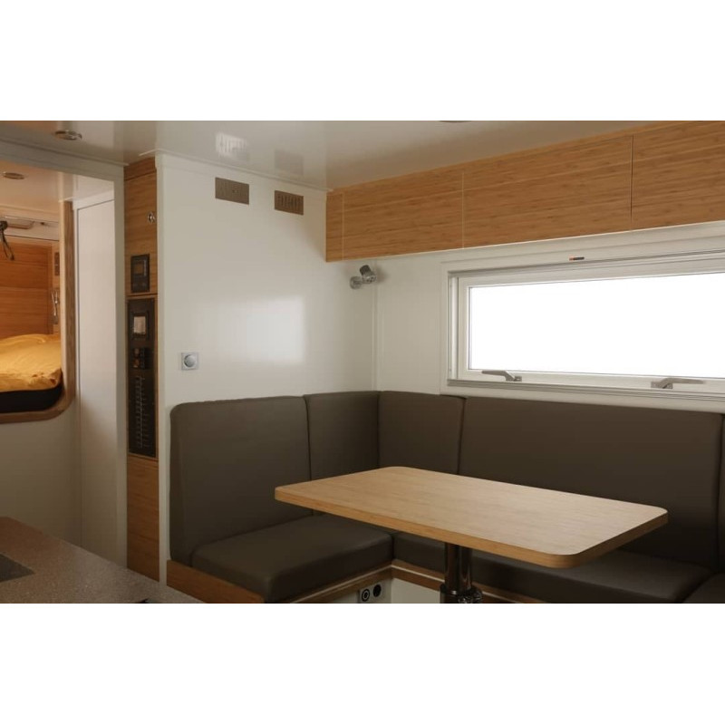 Шпон файн-лайн Classic Veneer Бамбук Карамель Темний 2500x430 мм (BCW 49)