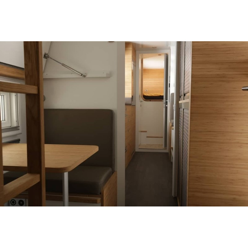 Шпон файн-лайн Classic Veneer Бамбук Карамель Темний 2500x430 мм (BCW 49)