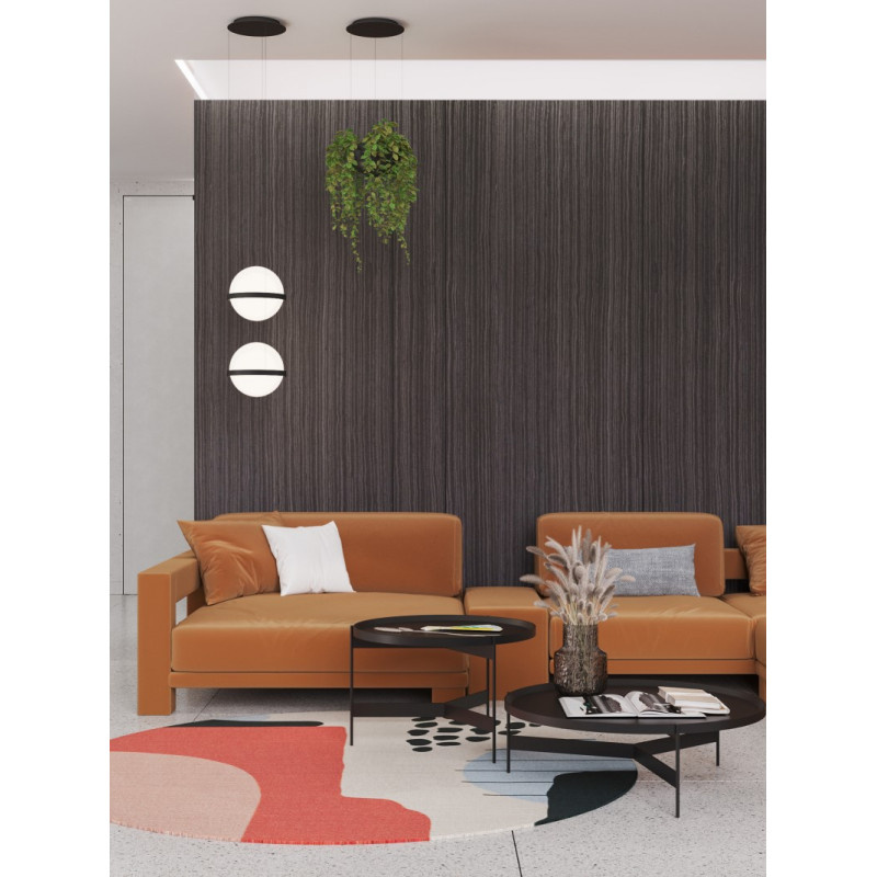 Шпон файн-лайн Classic Veneer Ебен Цейлон 2500x640 мм (HEC 30)