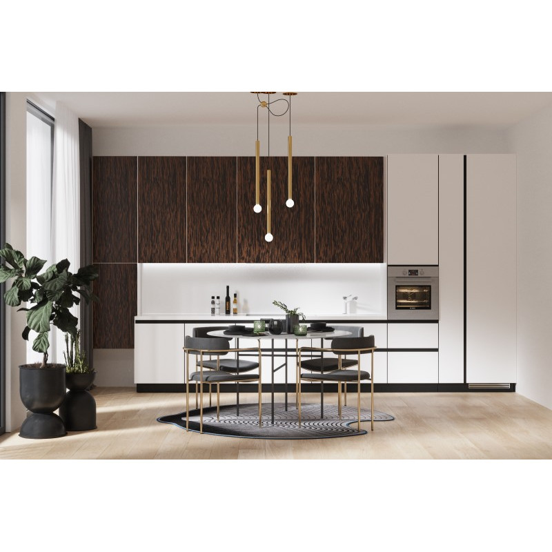 Шпон файн-лайн Classic Veneer Ебен Макасар 2800x640 мм (HEM-21)