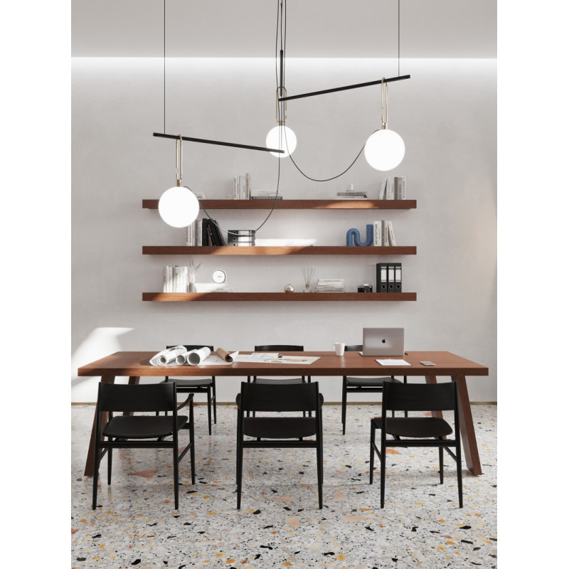 Шпон файн-лайн Classic Veneer Горіх Міланський 2800x640 мм (ORM 43)