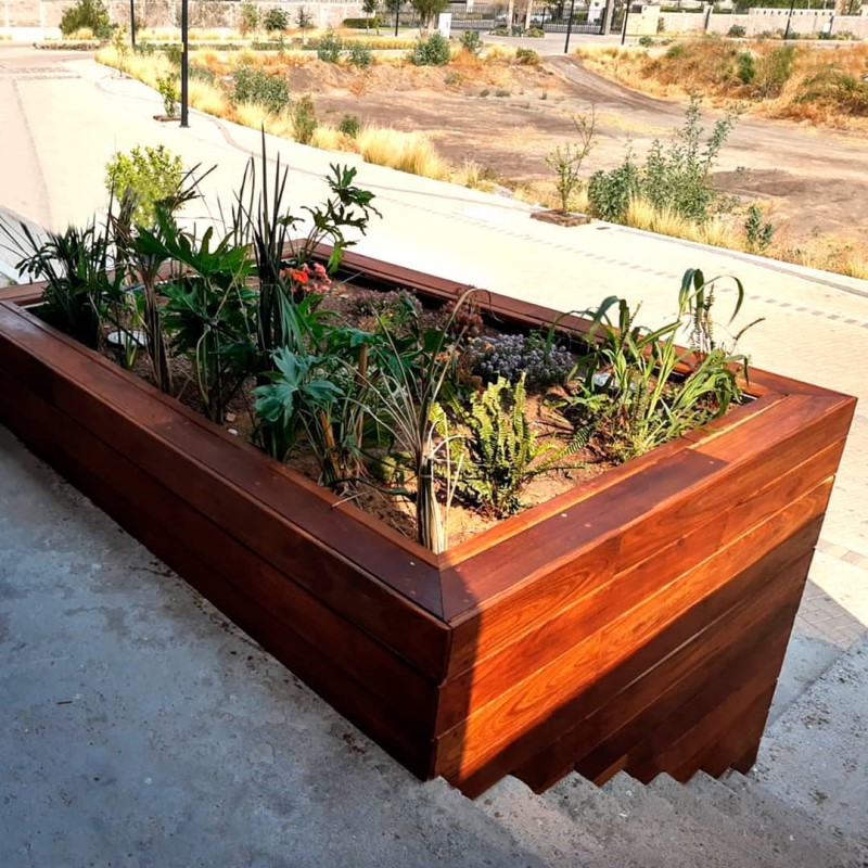 Масло для террас и садовой мебели Zobel DecoTec 5446 кармин (1 л)