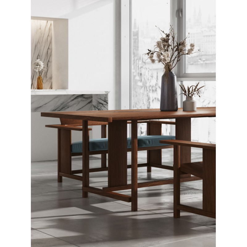 Шпон файн-лайн Classic Veneer Дуб Кардінал 2800x640 мм (DACA 35)