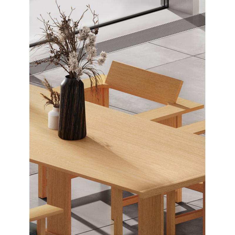 Шпон файн-лайн Classic Veneer Дуб Радіальний 2500x640 мм (DAP 09)