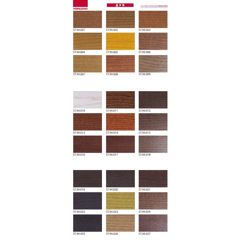 Каталог ST дуб