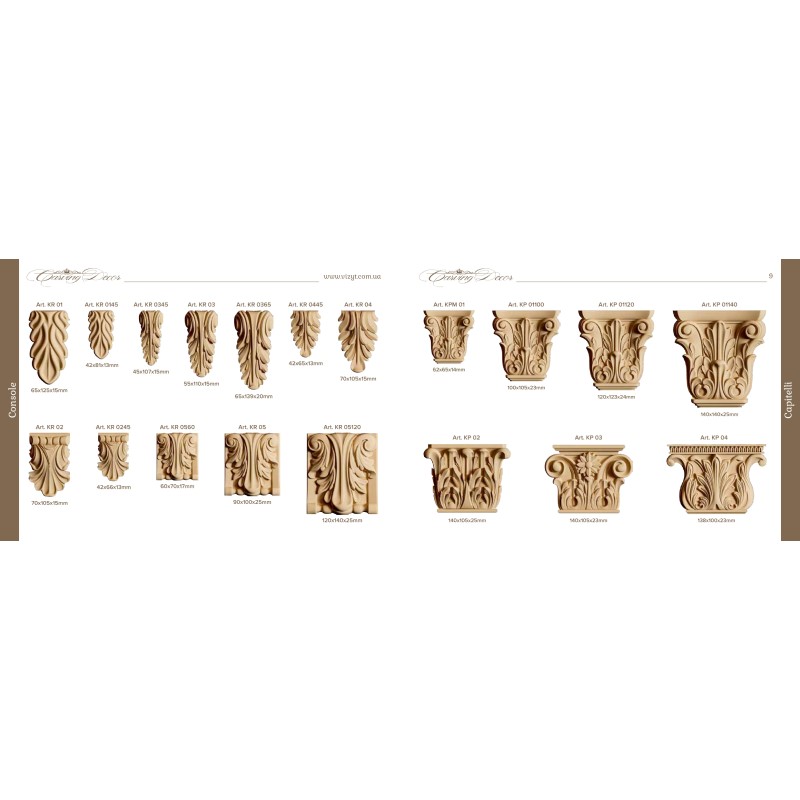 Каталог Carving Deсor друкований