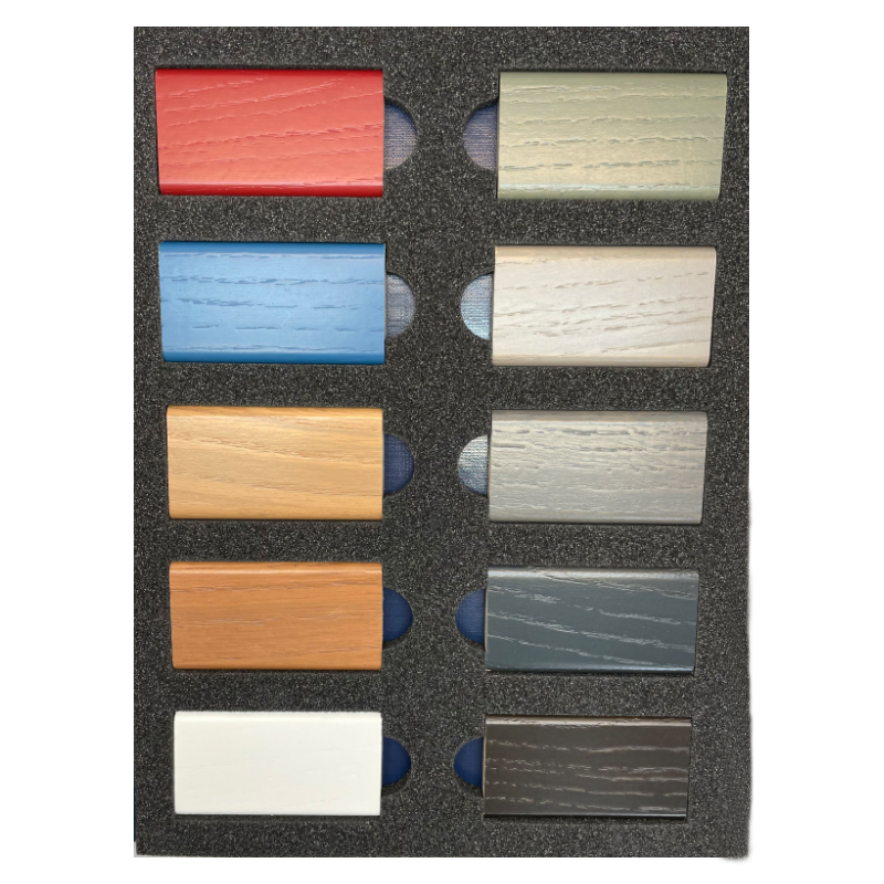 Каталог віконна система Zobel Zowo-tec дуб пастельні 10 зразків