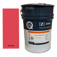 Краска для ПВХ Zobel ZowoPlast 2450 RAL 3018 (1 л)