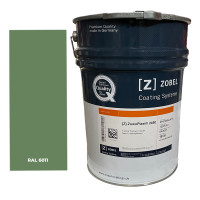 Краска для ПВХ Zobel ZowoPlast 2450 RAL 6011 (1 л)