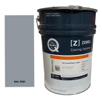 Краска для ПВХ Zobel ZowoPlast 2450 RAL 7001 (1 л)
