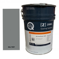 Краска для ПВХ Zobel ZowoPlast 2450 RAL 7037 (1 л)