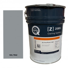 Фарба для ПВХ Zobel ZowoPlast 2450 RAL 7042 (1 л)