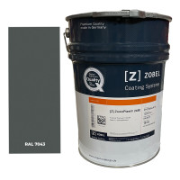 Фарба для ПВХ Zobel ZowoPlast 2450 RAL 7043 (1 л)