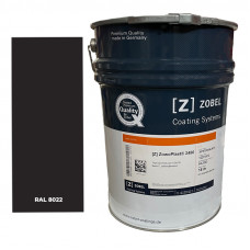 Фарба для ПВХ Zobel ZowoPlast 2450 RAL 8022 (1 л)