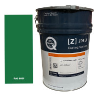 Краска для ПВХ Zobel ZowoPlast 2450 RAL 6001 (1 л)