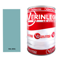 Фарба поліуретанова для МДФ Verinlegno RAL 6034 (1 кг)