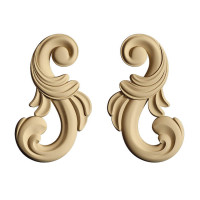 Декоративний елемент Carving Decor DS 01 125x75x10 мм