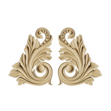 Декоративний елемент Carving Decor DU 02 LR 80x60x9 мм