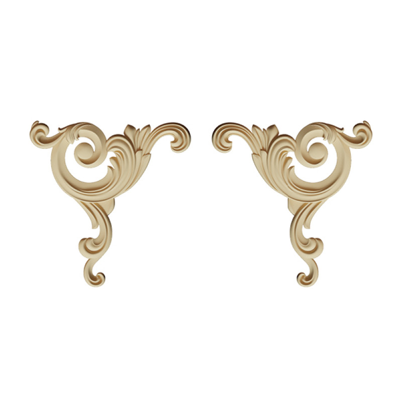 Декоративний елемент Carving Decor DU 07140 (LR) 140x145 мм