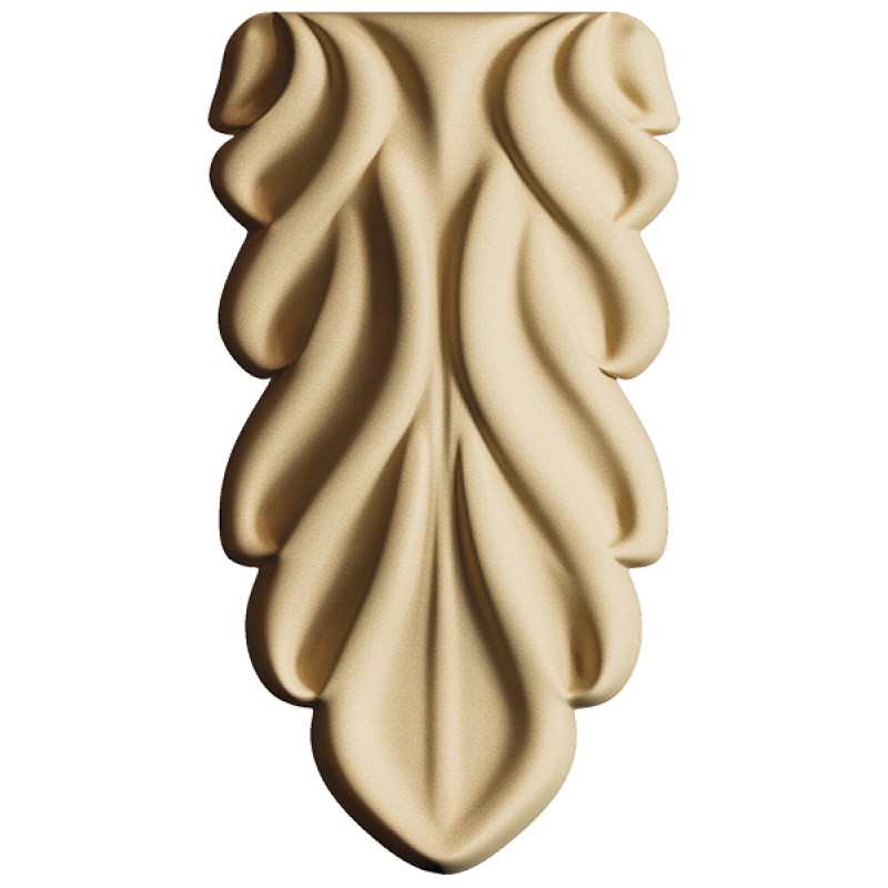 Декоративний елемент Carving Decor KR 01 65x125x15 мм