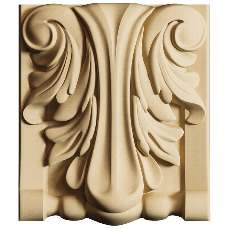 Декоративный элемент Carving Decor KR 05 90x100x25 мм