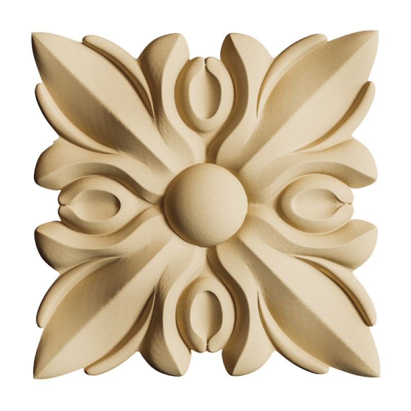 Декоративний елемент Carving Decor RZ 0360 60x60х12 мм