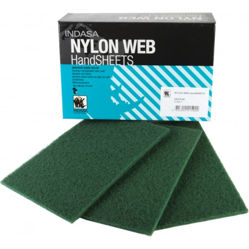 Скотч-брайт Indasa Nylon Web Medium Р180-220 зелений