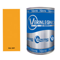 Краска водная для дерева Verinlegno RAL 1037 (1 кг)