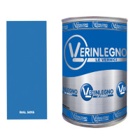 Краска водная для дерева Verinlegno RAL 5015 (1 кг)