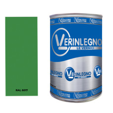 Фарба водна для дерева Verinlegno RAL 6017 (1 кг)