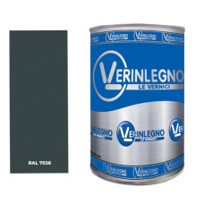 Фарба водна для дерева Verinlegno RAL 7026 (1 кг)