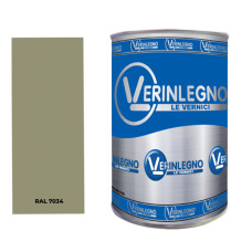 Фарба водна для дерева Verinlegno RAL 7034 (1 кг)