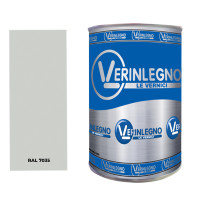 Краска водная для дерева Verinlegno RAL 7035 (1 кг)