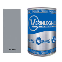 Краска водная для дерева Verinlegno RAL 7045 (1 кг)