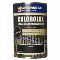 Фарба хлорокаучукова Chemstal Сhlorolux чорна (1 л)
