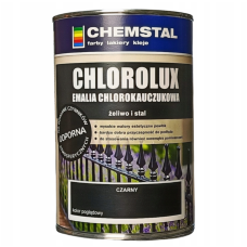 Фарба хлорокаучукова Chemstal Сhlorolux чорна (1 л)