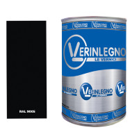 Фарба водна для дерева Verinlegno RAL 9005 (1 кг)