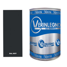 Фарба водна для дерева Verinlegno RAL 9017 (1 кг)