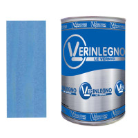 Лазур водна з біоцидним захистом Verinlegno Hybrid ProLasur 3in1 900 T2.10 синя (1 л)