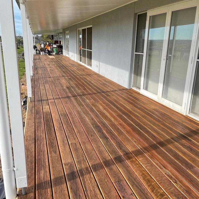 Лазур водна з біоцидним захистом Verinlegno Hybrid ProLasur 3in1 900 T3.02 коричнева (1 л)