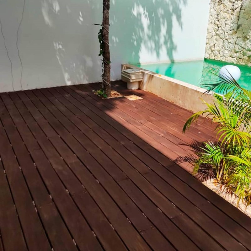 Лазурь водная с биоцидной защитой Verinlegno Hybrid ProLasur 3in1 900 T3.04 коричневая (1 л)