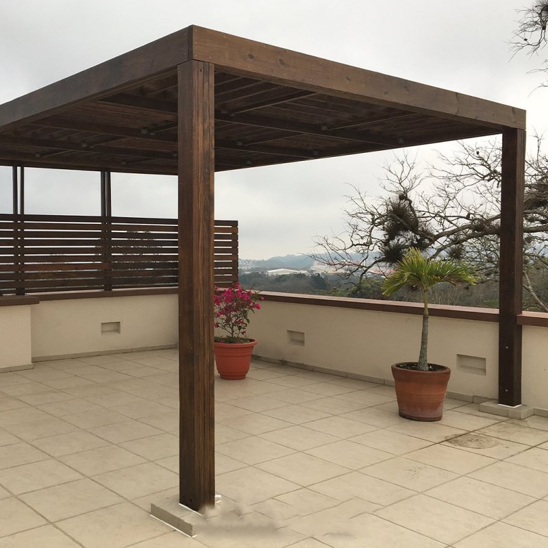 Лазур водна з біоцидним захистом Verinlegno Hybrid ProLasur 3in1 900 T3.08 палісандрове дерево (1 л)