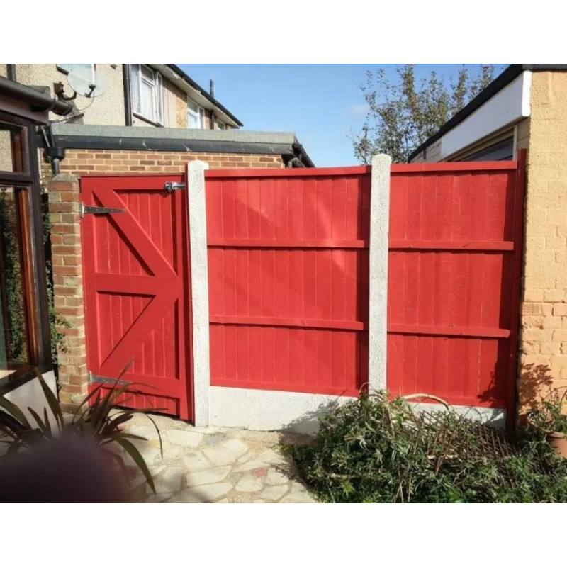 Лазур водна з біоцидним захистом Verinlegno Hybrid ProLasur 3in1 900 T6.01 червона (1 л)