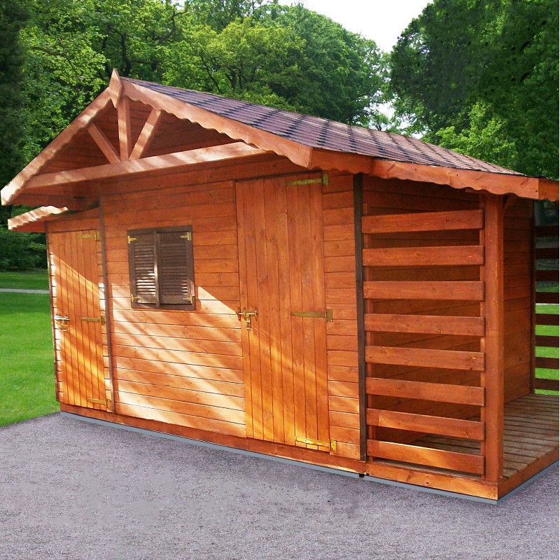 Лазур водна з біоцидним захистом Verinlegno Hybrid ProLasur 3in1 900 T7.02 помаранчева (1 л)