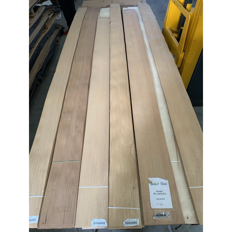 Шпон струганий Classic Veneer анегре радіал АВ 2800+ мм